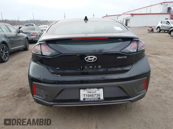 2021 Hyundai Ioniq Limited with VIN KMHC85LJ1MU079180, listed as a IAAI auction lot 41503959 with 33,679 mi miles and . Bid and sale history available at DreamBid. Image 16.