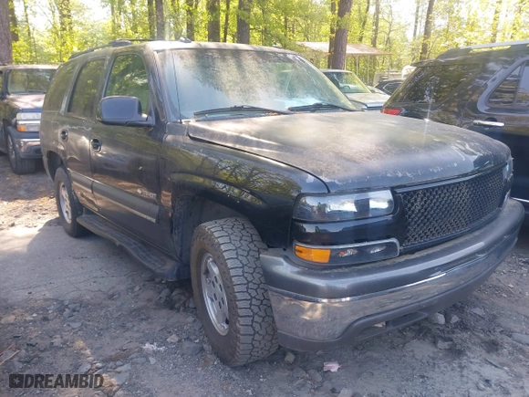 2003 Chevrolet Tahoe LT with VIN 1GNEC13Z63J251155, listed as a IAAI auction lot 42036158 with 1 mi miles. Bid and sale history available at carsss.com. Image 1.