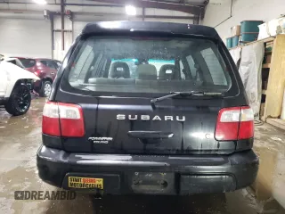 2002 Subaru Forester S w/Premium Pkg with VIN JF1SF656X2H718673, listed as a Copart auction lot 43409005 with 165,375 mi miles and Salvage Title. Bid and sale history available at carsss.com. Image 6.