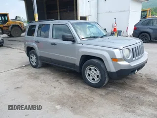 2014 Jeep Patriot Sport with VIN 1C4NJPBB7ED773445, listed as a IAAI auction lot 42205816 with 121,778 mi miles and . Bid and sale history available at DreamBid. Image 1.