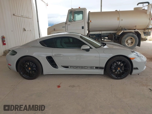 2024 Porsche 718 Cayman with VIN WP0AA2A83RK255017, listed as a IAAI auction lot 41745890 with 15,429 mi miles and . Bid and sale history available at DreamBid. Image 13.