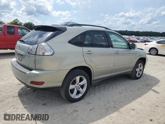 2007 Lexus RX 350 z VIN 2T2GK31U47C018881, wystawiony jako Copart lot #58385005 z przebiegiem 165 409 mil mil oraz Szkoda całkowita • Salvage title. Historia ofert i sprzedaży dostępna na DreamBid. Obrazek 3.
