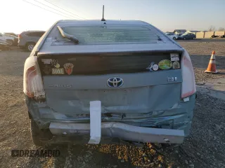 2013 Toyota Prius One with VIN JTDKN3DU1D5638047, listed as a Copart auction lot 50173925 with 0 mi miles and Salvage Title. Bid and sale history available at carsss.com. Image 6.