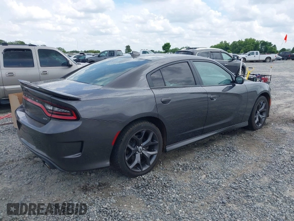 2019 Dodge Charger GT with VIN 2C3CDXHG6KH578716, listed as a IAAI auction lot 42156934 with 193,367 mi miles and . Bid and sale history available at DreamBid. Image 4.