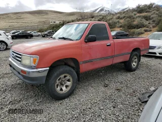 1994 Toyota T100 z VIN JT4VD20A0R0013021, wystawiony jako Copart lot #52200155 z przebiegiem 252 359 mil mil oraz Szkody całkowita. Historia ofert i sprzedaży dostępna na DreamBid. Obrazek 1.