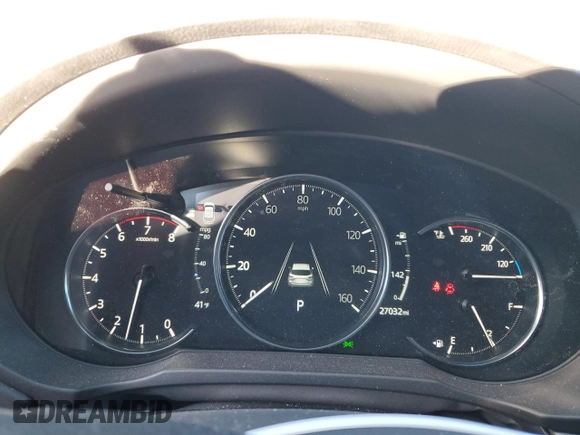 2023 Mazda CX-5 Signature with VIN JM3KFBXY1P0122544, listed as a Copart auction lot 83712034 with 27,032 mi miles and Salvage Title. Bid and sale history available at DreamBid. Image 9.