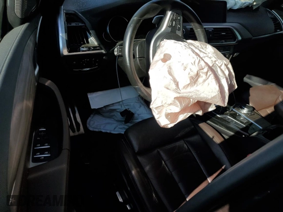 2019 BMW X3 M40i with VIN 5UXTS3C59K0Z06102, listed as a Copart auction lot 74219704 with Not Provided miles and Salvage Title. Bid and sale history available at DreamBid. Image 8.