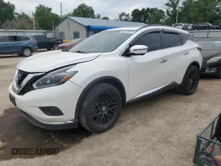 2018 Nissan Murano SV with VIN 5N1AZ2MH1JN109900, listed as a Copart auction lot 56919645 with 116,518 mi miles and Salvage title. Bid and sale history available at DreamBid. Image 1.