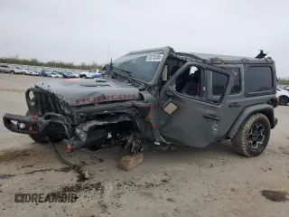 2020 Jeep Wrangler Unlimited Recon with VIN 1C4HJXFN1LW307240, listed as a Copart auction lot 85742484 with Not provided miles and Salvage title. Bid and sale history available at DreamBid. Image 1.