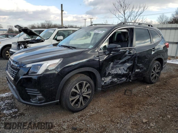 2024 Subaru Forester Limited z VIN JF2SKALC6RH419534, wystawiony jako Copart lot #87726775 z przebiegiem 5 484 mil mil oraz Szkoda całkowita • Salvage title. Historia ofert i sprzedaży dostępna na DreamBid. Obrazek 1.