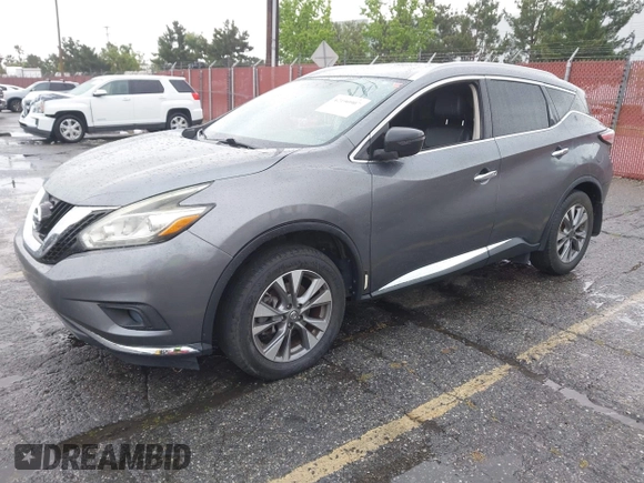 2018 Nissan Murano SV with VIN 5N1AZ2MG7JN157697, listed as a IAAI auction lot 42190907 with 79,615 mi miles and . Bid and sale history available at carsss.com. Image 21.