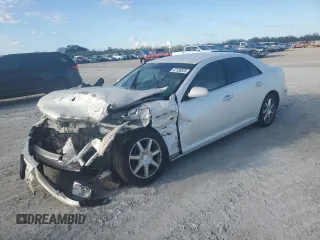 2006 Cadillac STS with VIN 1G6DW677460160237, listed as a Copart auction lot 47108825 with 0 mi miles and Salvage Title. Bid and sale history available at carsss.com. Image 1.