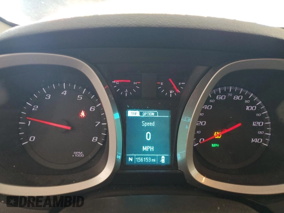 2015 Chevrolet Equinox LT with VIN 2GNFLFEK4F6236558, listed as a Copart auction lot 51317845 with 156,153 mi miles and Salvage Title. Bid and sale history available at carsss.com. Image 9.
