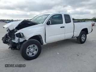 2023 Toyota Tacoma SR z VIN 3TYRX5GN9PT077706, wystawiony jako Copart lot #53347825 z przebiegiem 43 791 mil mil oraz Szkoda całkowita • Salvage title. Historia ofert i sprzedaży dostępna na DreamBid. Obrazek 1.
