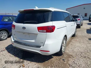 2016 Kia Sedona LX with VIN KNDMB5C1XG6094649, listed as a IAAI auction lot 41883433 with 120,038 mi miles. Bid and sale history available at carsss.com. Image 4.