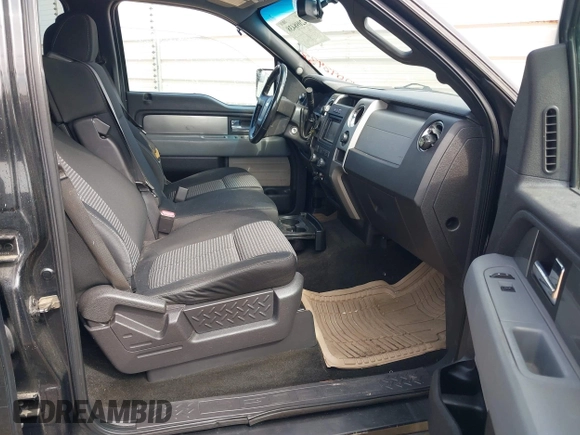 2012 Ford F-150 XL with VIN 1FTEW1CM5CFB80098, listed as a IAAI auction lot 42098438 with 216,694 mi miles. Bid and sale history available at carsss.com. Image 5.