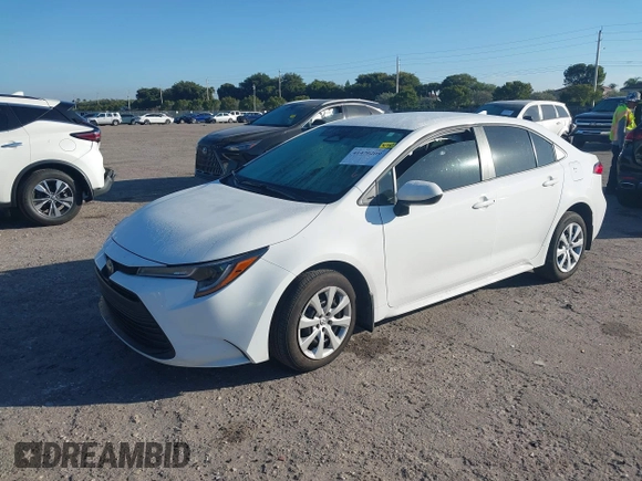 2024 Toyota Corolla LE with VIN 5YFB4MDE7RP218014, listed as a IAAI auction lot 41470209 with 10,877 mi miles. Bid and sale history available at carsss.com. Image 18.