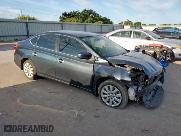 2017 Nissan Sentra S with VIN 3N1AB7AP4HY364963, listed as a Copart auction lot 57777405 with 126,208 mi miles and Salvage title. Bid and sale history available at DreamBid. Image 4.