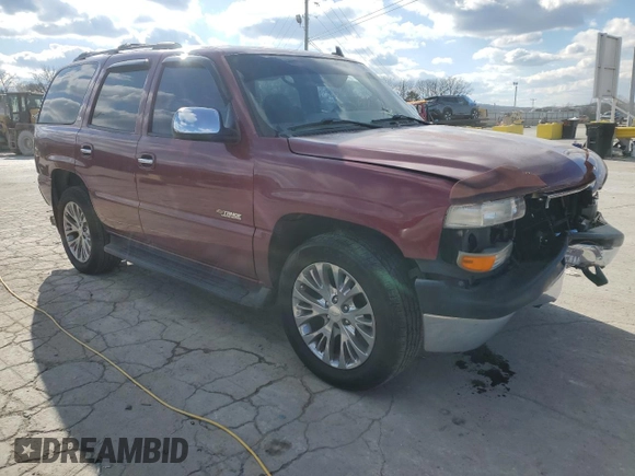 2006 Chevrolet Tahoe LS with VIN 1GNEC13V06J107652, listed as a Copart auction lot 42246355 with 158,469 mi miles and Salvage Title. Bid and sale history available at carsss.com. Image 4.