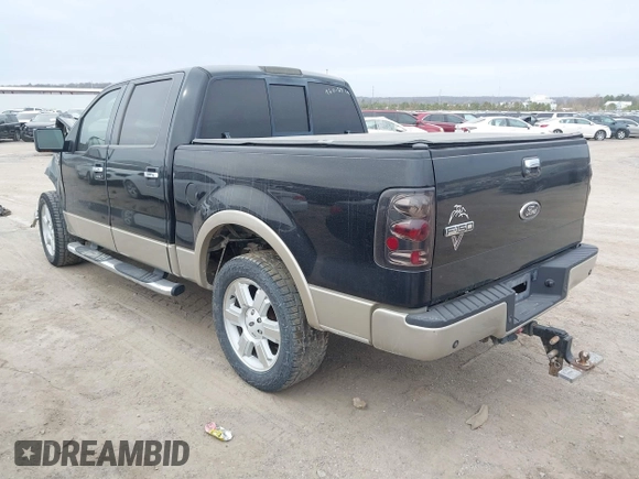 2008 Ford F-150 XLT with VIN 1FTPW12VX8FB25950, listed as a IAAI auction lot 41769407 with 203,269 mi miles and . Bid and sale history available at DreamBid. Image 3.
