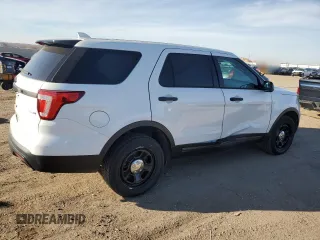 2016 Ford Utility Police Interceptor with VIN 1FM5K8AR0GGA12285, listed as a Copart auction lot 79109934 with 78,345 mi miles and Salvage Title. Bid and sale history available at carsss.com. Image 3.