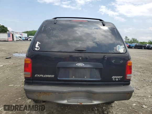 1998 Ford Explorer Sport with VIN 1FMYU24E2WUA90614, listed as a Copart auction lot 56925915 with Not provided miles and Salvage title. Bid and sale history available at DreamBid. Image 6.