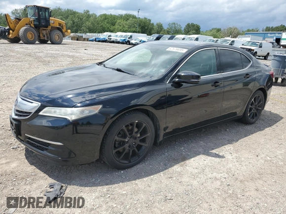 2015 Acura TLX Technology with VIN 19UUB3F53FA004578, listed as a Copart auction lot 62576695 with 196,210 mi miles and Clean title. Bid and sale history available at DreamBid. Image 1.