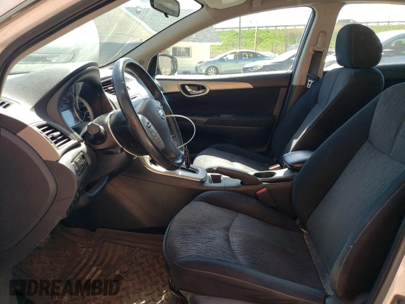 2014 Nissan Sentra S with VIN 3N1AB7AP5EY293493, listed as a Copart auction lot 55183065 with 240,826 mi miles and Clean Title. Bid and sale history available at DreamBid. Image 7.