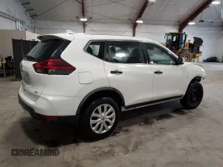 2020 Nissan Rogue S with VIN KNMAT2MV5LP517092, listed as a Copart auction lot 53244305 with 36,764 mi miles and Salvage Title. Bid and sale history available at DreamBid. Image 3.