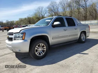 2013 Chevrolet Avalanche LS with VIN 3GNTKEE73DG370698, listed as a Copart auction lot 54191395 with 124,046 mi miles and Salvage title. Bid and sale history available at DreamBid. Image 1.