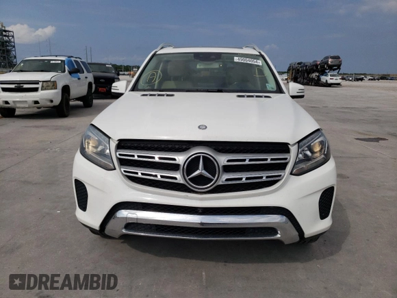 2017 Mercedes-Benz GLS 450 with VIN 4JGDF6EE7HA804451, listed as a Copart auction lot 49004054 with 77,997 mi miles and Salvage Title. Bid and sale history available at DreamBid. Image 5.