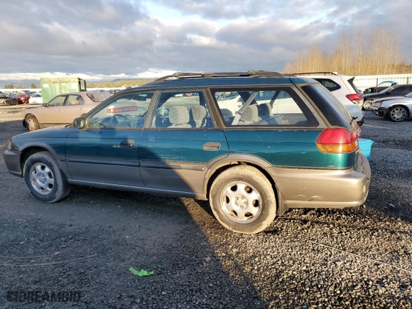 1996 Subaru Legacy Wagon Outback with VIN 4S3BG6851T7977375, listed as a Copart auction lot 41391625 with NaN miles and Salvage Title. Bid and sale history available at carsss.com. Image 2.