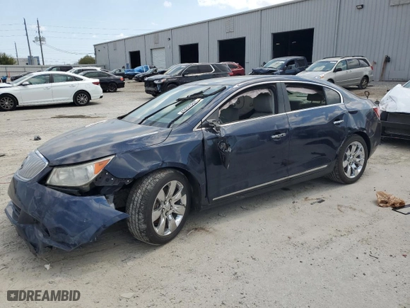 2011 Buick LaCrosse CXS with VIN 1G4GE5EDXBF218824, listed as a Copart auction lot 49035205 with 0 mi miles and Salvage Title. Bid and sale history available at carsss.com. Image 1.
