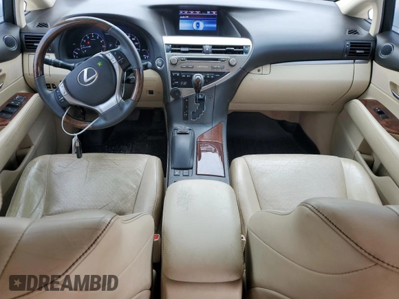 2015 Lexus RX 350 with VIN 2T2ZK1BA0FC156319, listed as a Copart auction lot 54298175 with 103,714 mi miles and Salvage Title. Bid and sale history available at DreamBid. Image 8.