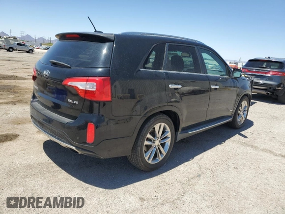 2015 Kia Sorento SX Limited with VIN 5XYKWDA70FG576863, listed as a Copart auction lot 54780685 with 112,067 mi miles and Clean title. Bid and sale history available at DreamBid. Image 3.