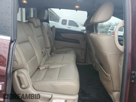 2011 Honda Odyssey EX-L with VIN 5FNRL5H6XBB027702, listed as a Copart auction lot 51978575 with 224,070 mi miles and Salvage Title. Bid and sale history available at DreamBid. Image 11.