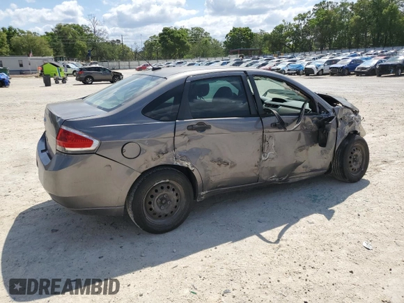 2009 Ford Focus S with VIN 1FAHP34N79W178011, listed as a Copart auction lot 51120195 with 123,930 mi miles and Salvage Title. Bid and sale history available at carsss.com. Image 3.