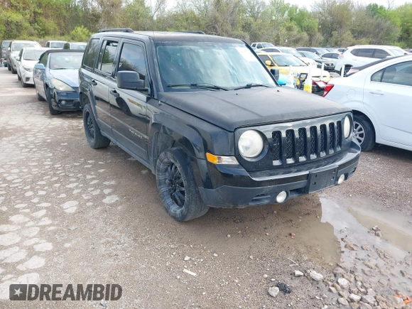 2014 Jeep Patriot Sport with VIN 1C4NJPBB9ED850994, listed as a IAAI auction lot 41888721 with 89,556 mi miles. Bid and sale history available at carsss.com. Image 1.