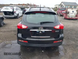 2012 Infiniti EX Journey with VIN JN1AJ0HR1CM452995, listed as a IAAI auction lot 40961079 with 206,124 mi miles. Bid and sale history available at carsss.com. Image 16.