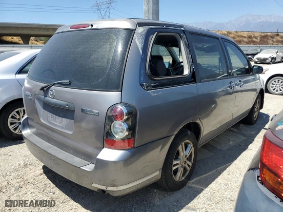 2005 Mazda MPV LX with VIN JM3LW28A350538856, listed as a Copart auction lot 66790224 with 154,746 mi miles and Salvage Title. Bid and sale history available at carsss.com. Image 3.