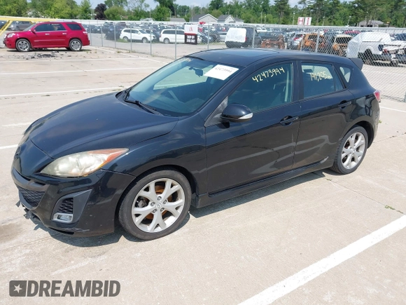 2010 Mazda 3 S Sport with VIN JM1BL1H52A1188621, listed as a IAAI auction lot 42473994 with 191,205 mi miles and . Bid and sale history available at DreamBid. Image 2.
