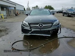 2018 Mercedes-Benz C 300 with VIN WDDWK4KB1JF615509, listed as a Copart auction lot 49956135 with 25,030 mi miles and Salvage title. Bid and sale history available at DreamBid. Image 13.