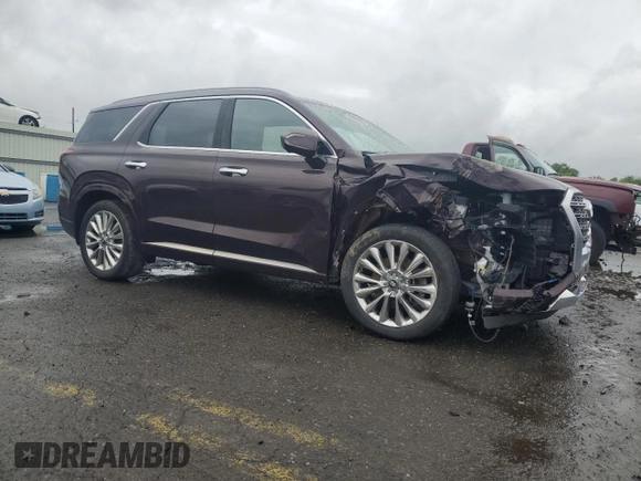 2020 Hyundai Palisade Limited z VIN KM8R5DHE5LU046500, wystawiony jako Copart lot #56793675 z przebiegiem 21 731 mil mil oraz Szkoda całkowita • Salvage title. Historia ofert i sprzedaży dostępna na DreamBid. Obrazek 4.