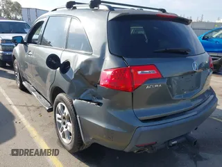 2007 Acura MDX with VIN 2HNYD28297H513434, listed as a IAAI auction lot 41723449 with 199,027 mi miles. Bid and sale history available at carsss.com. Image 3.