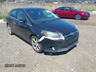 2013 Ford Focus Titanium with VIN 1FADP3J22DL106166, listed as a IAAI auction lot 42233351 with 108,300 mi miles and . Bid and sale history available at carsss.com. Image 1.