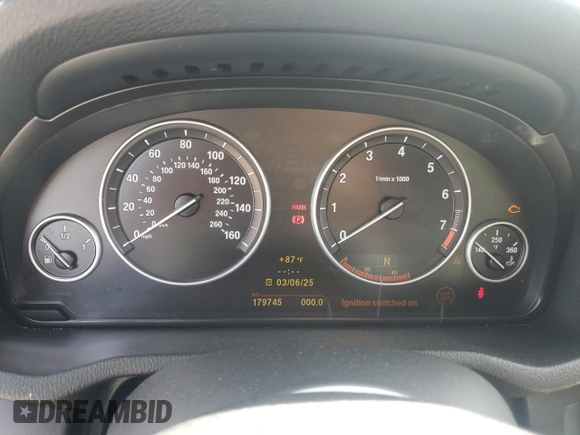 2011 BMW X3 35i with VIN 5UXWX7C57BL730476, listed as a Copart auction lot 54120405 with 179,745 mi miles and Clean Title. Bid and sale history available at DreamBid. Image 9.