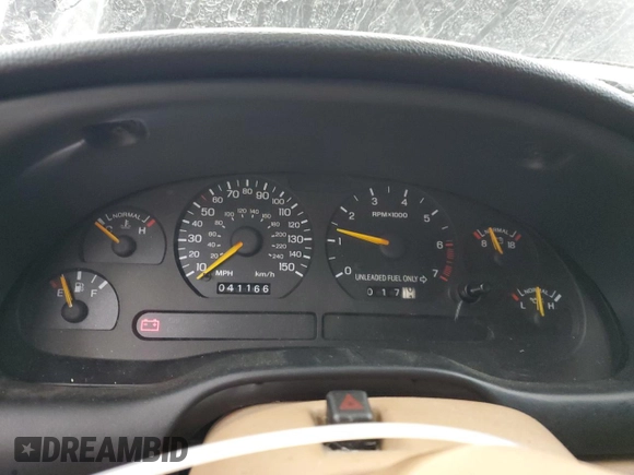 1994 Ford Mustang z VIN 1FALP45T2RF202440, wystawiony jako Copart lot #46273285 z przebiegiem 41 166 mil mil oraz Szkoda całkowita • Salvage title. Historia ofert i sprzedaży dostępna na DreamBid. Obrazek 9.