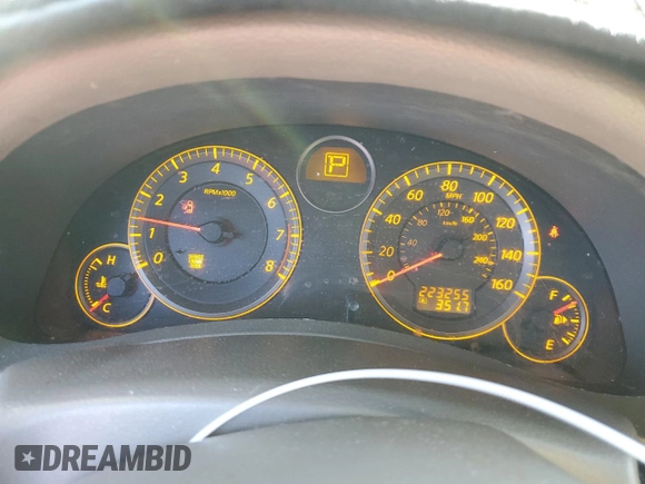 2006 Infiniti G35 with VIN JNKCV51E46M506744, listed as a Copart auction lot 52410785 with 223,255 mi miles and Salvage Title. Bid and sale history available at DreamBid. Image 9.
