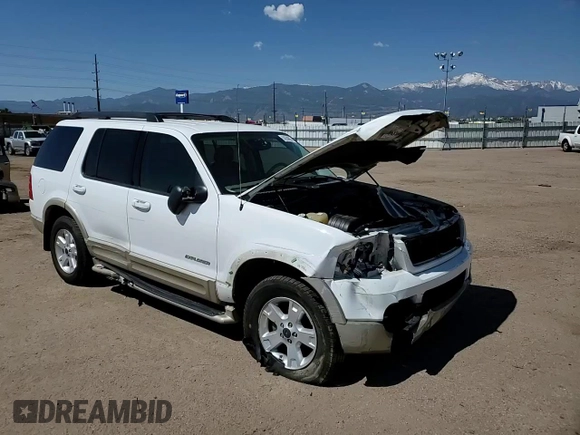 2005 Ford Explorer Eddie Bauer z VIN 1FMZU74W55UB03610, wystawiony jako Copart lot #58259655 z przebiegiem 63 644 mil mil oraz Szkoda całkowita • Salvage title. Historia ofert i sprzedaży dostępna na DreamBid. Obrazek 15.