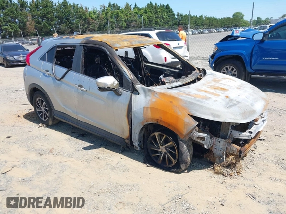 2020 Mitsubishi Eclipse Cross ES with VIN JA4AT3AA1LZ012933, listed as a IAAI auction lot 42387823 with Not provided miles and . Bid and sale history available at DreamBid. Image 1.